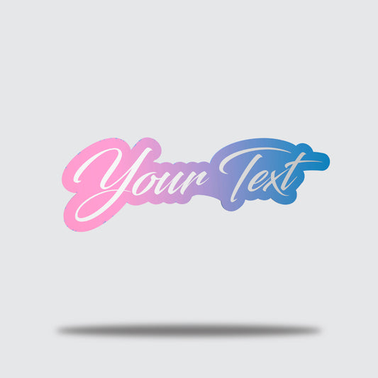 Custom Text/Name Wall Sign